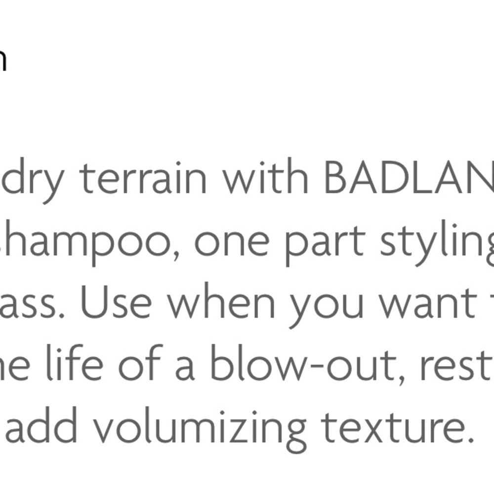 R+Co Badlands Dry Shampoo Paste - 2.2 oz - Picture 3 of 8